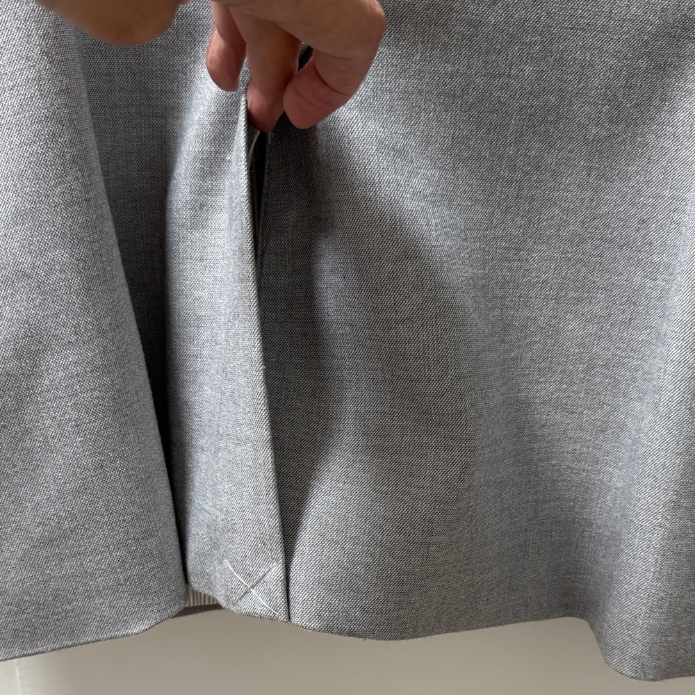 Calvin Klein Women's Light Gray Suit Jacket 14 - Picture 5 of 7